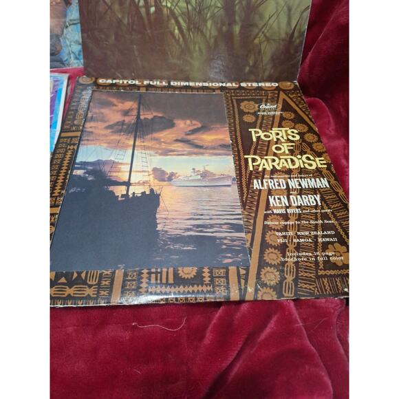 Island & Hawaiian Vinyl Lot – Belafonte, Ports of Paradise + More (4 LPs) - Picture 4 of 6